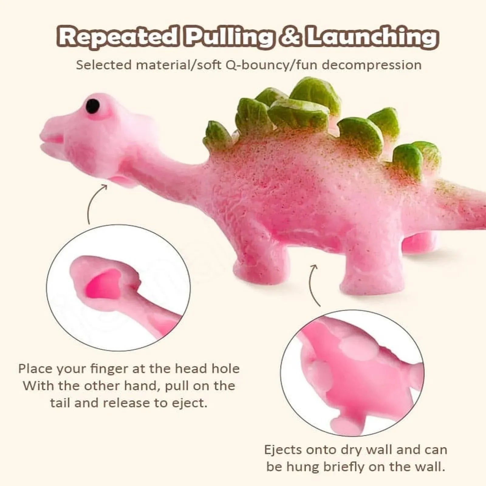 Slingshot Dinosaur Finger Toys ( 10 Pcs )