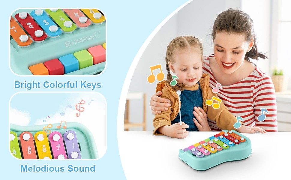 2 in 1 Baby Musical Instrument Toy