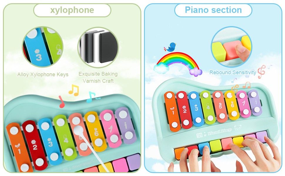 2 in 1 Baby Musical Instrument Toy