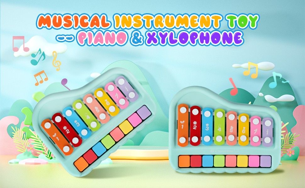 2 in 1 Baby Musical Instrument Toy
