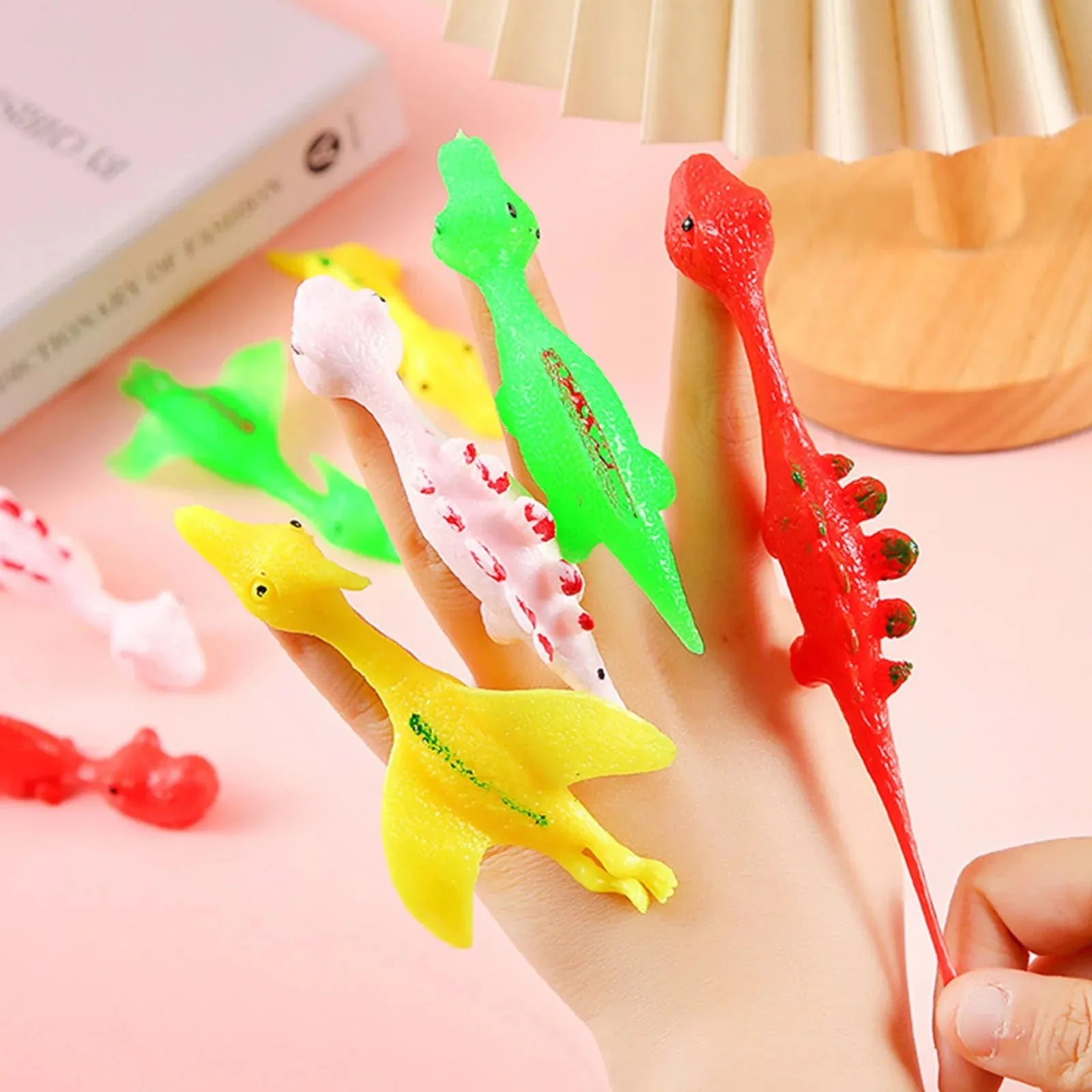 Slingshot Dinosaur Finger Toys ( 10 Pcs )