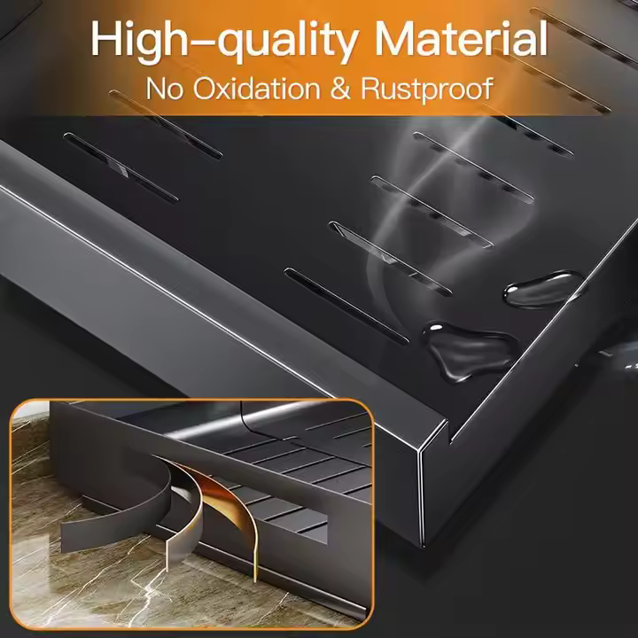 Adjustable Pull-Out Kitchen Drawer Organizer – Extendable 32–52cm