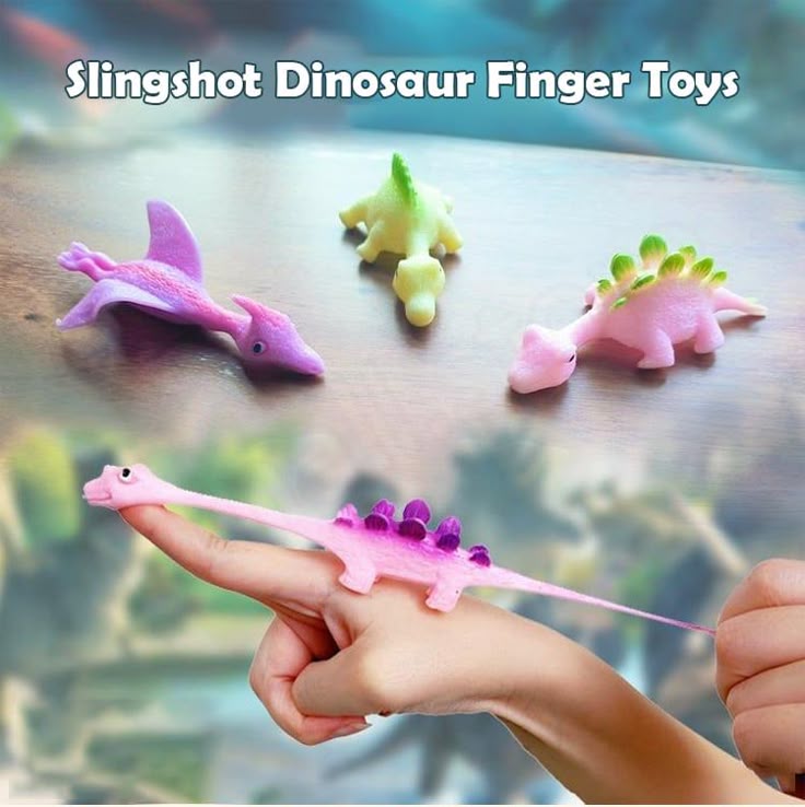 Slingshot Dinosaur Finger Toys ( 10 Pcs )