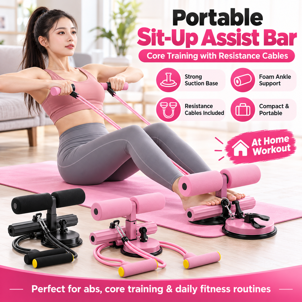 Sit-Up Assistant Bar