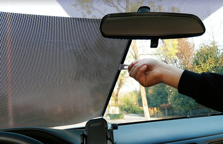 Retractable Car Sunshade
