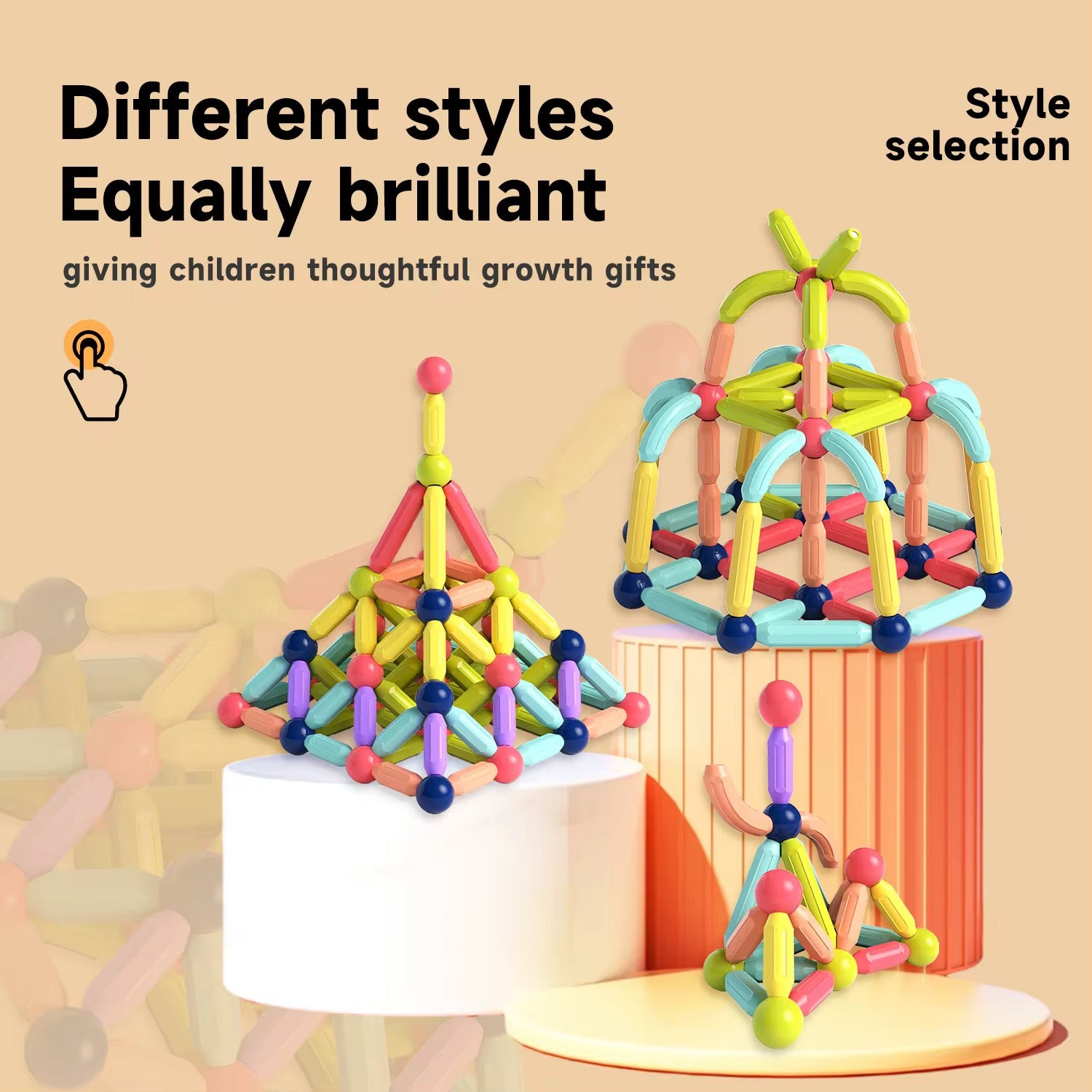 Magnetic Building Blocks (26 PCS)