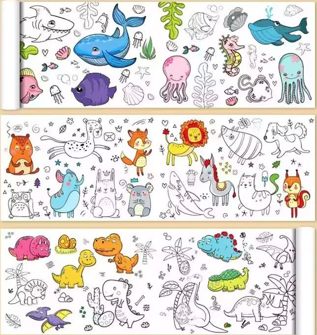 Giant Coloring Roll - 3M