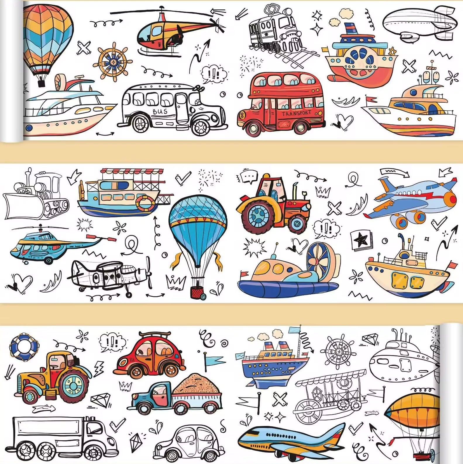 Giant Coloring Roll - 3M