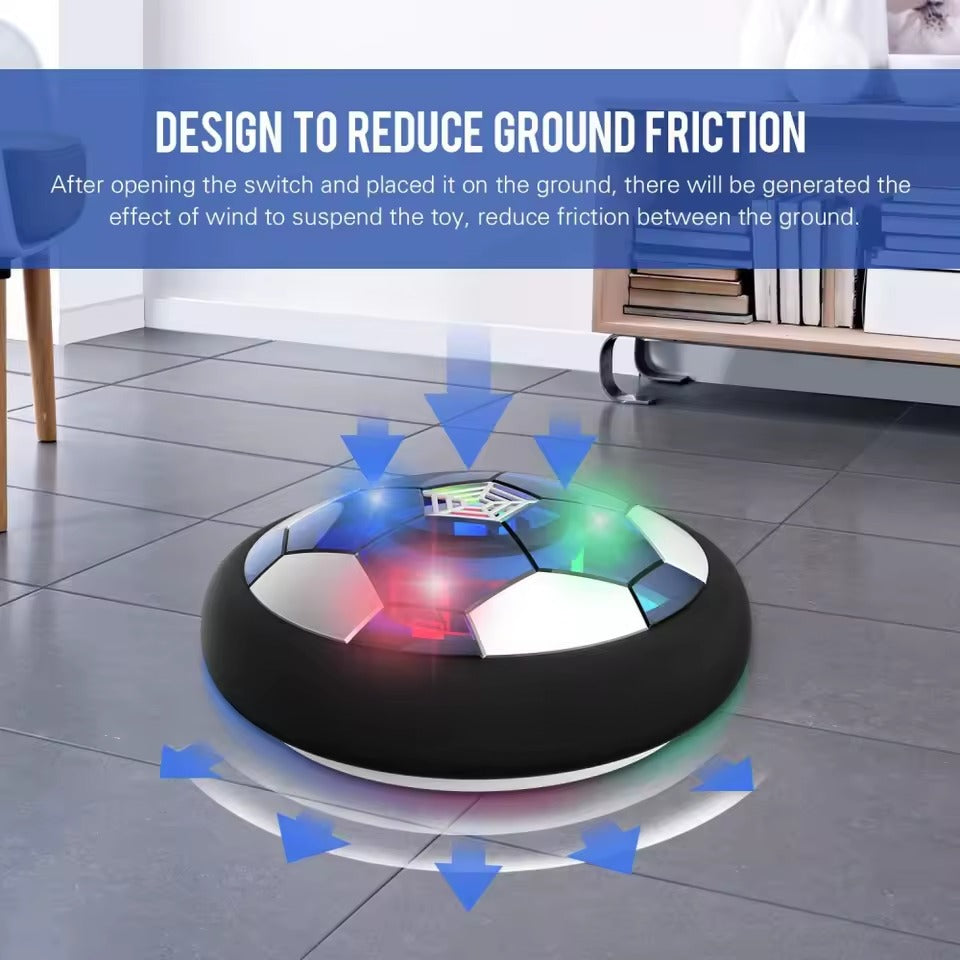 LED Hover Football in use