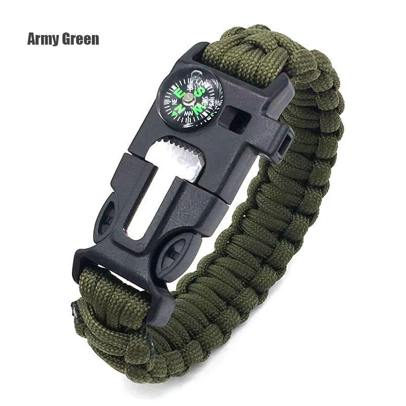 5-in-1 Tactical Survival Bracelet